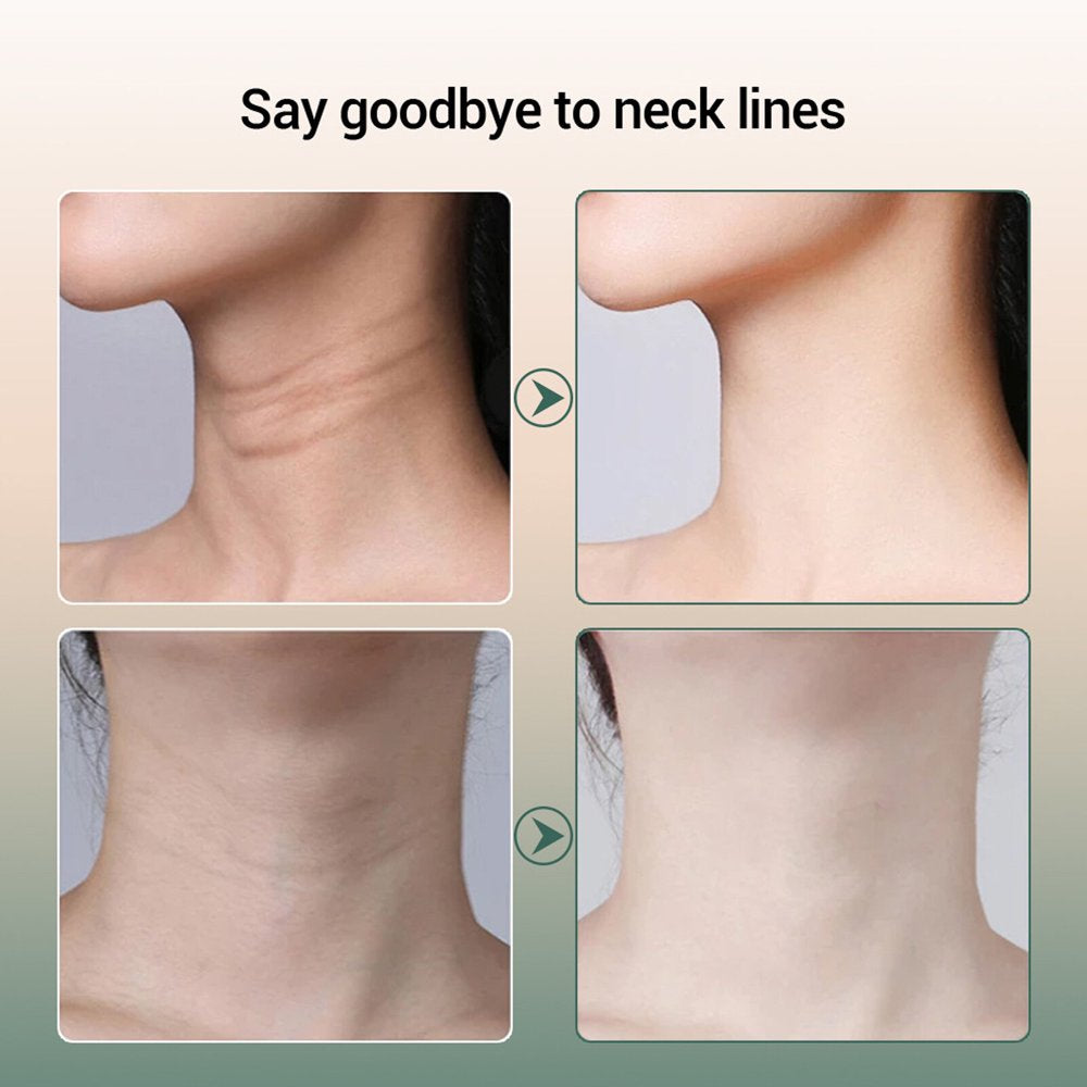 Neck and Face Massager with 3 Modes and 45°C Heat for Skintightening, Wrinkle Removal, and Lifting